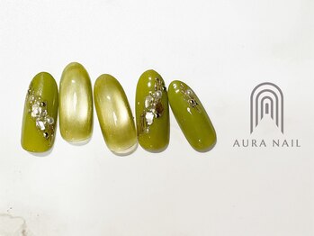 オーラ レアレア市川店内(AURA)/ピスタチオカラーデザイン