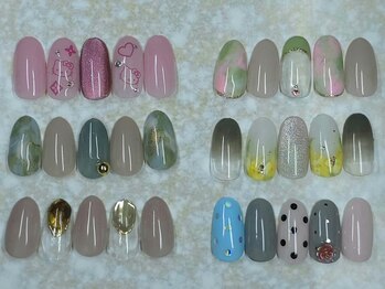 ネイルサロン バハル(Bahar)/4月定額キラキラ