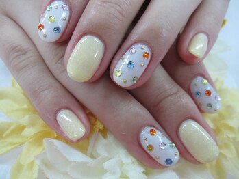 カラフルストーンnail♪