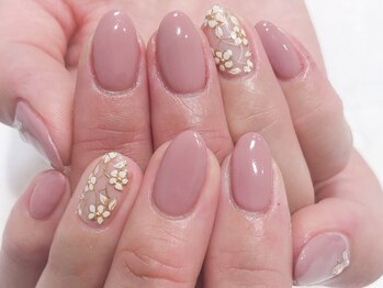 アブニール 柏たなか店/フラワーネイル