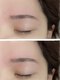 アミ(ami)の写真/【アイブロウWAX￥5,000】顔の黄金比を測定し,骨格と筋肉の動きを見て似合う眉毛をデザイニング！