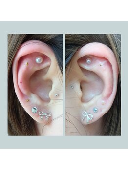 ココホワイトニング(coco whitening)/【お客様、耳つぼジュエリー】