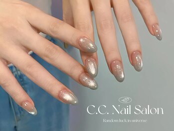 シーシーネイルサロン 池袋(C.C.Nail salon)/マグネットネイルxカラグラ