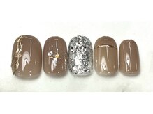 ボタネイル 近鉄八尾駅前店(BOTA NAIL)の雰囲気（40種類より選べるトレンドネイル(グリッター)◆毎回オフ込¥5000）