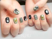 ヌル ネイル 新宿(NURU NAIL)/個性派/ニュアンス/マグネット