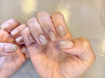 レーヴネイル(REVE NAIL)の写真/【脱毛×ネイル】の新提案◎ワンカラーやグラデーション、フレンチなど多彩なデザイン&カラーご用意♪