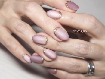 ドルチェ アージョ(dolce agio)/マグネットネイル×マットネイル