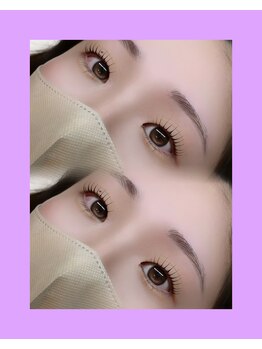 モストアイズ 郡山店(most eyes)/まつ毛パーマ+眉スタイリング