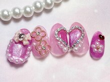リコリコネイル(Riko Riko Nail)/【NEW】定額デザインF