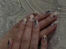 white × navy / more artdesign