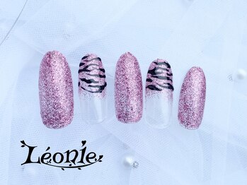レオニー 千葉店(Leonie)/ラメ×ゼブラデザイン
