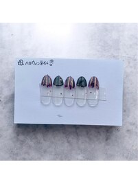 秋ネイル