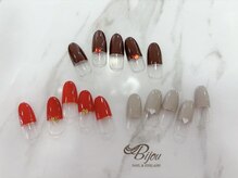 ネイルアンドアイラッシュ ビジュ(Bijou)/☆2月キャンペーンネイル☆