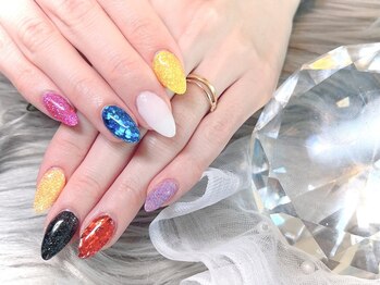 ショウネイル(show nail)/スカルプ推しカラー
