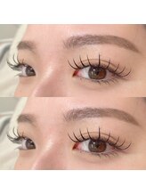 アンジェリークアイラッシュ(Angelique Eye Lash)/フラットラッシュ140本　下20本