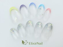 エリクサーネイル 渋谷(Elixir Nail)/定額aシンプル/クーポン使用