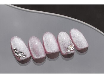 ネイルサロンプリッシュ 横浜店(prish)/7000円 マグネット パーツ