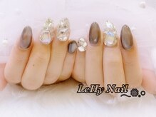 レヒネイル(LeHy nail)/マグネット×埋め尽くしネイル