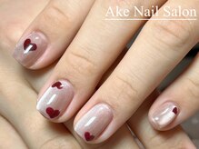 アケネイル 錦糸町店(Ake Nail)/マグネット/ハート/ピンク