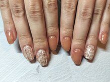 フレイムス アイラッシュ アンド ネイル(FRAMES)/ツイードネイル☆彡