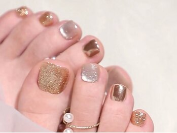 ナユキネイル 渋谷店(NA.YUKI NAIL)/ちゅるちゅるリングネイル