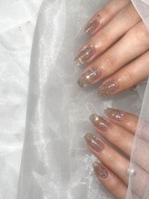 ジェーン(jane)/ブラウンフラッシュネイル