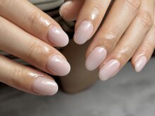 リライトネイル(Relight nail)/青みピンク×ワンカラー