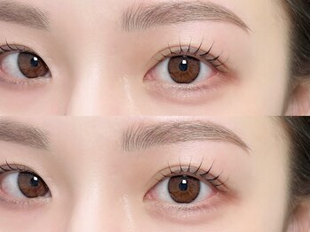 ルル(Lulu)/上まつ毛パーマ+眉毛wax