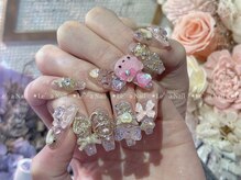 レアネイル 渋谷店(Le’a nail)/無制限パーツ付け放題