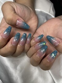 艶々ブルーロング