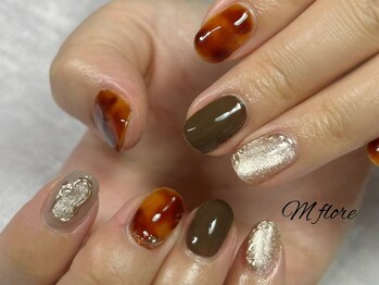 エムフローレ(M flore)/べっこうネイル