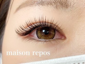 メゾン ルポ(MAISON REPOS)の写真/【エクステで目元を華やかに彩りたいあなたへ！】当サロンは多彩なエクステメニューを取り揃えてます◎