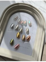 ソレイユ ネイル(soleil. nail)/ミラー、オーロラネイル