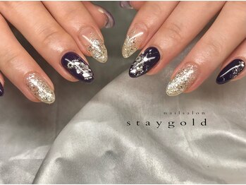 ネイルサロン ステイゴールド(STAY GOLD)/カヨ施術お客様ネイル
