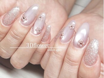 ドルチェ アージョ(dolce agio)/ぷっくりフラワーアート