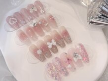 パラジェル フィルイン マグネット 韓国ネイル専門店 salon enu【名古屋駅前店】/定額/マグネット/韓国/ワンホン