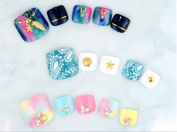 フランセス(Frances)/付け放題フットネイル