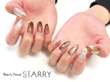 スターリー(STARRY)/グラデ×グリッター×ミラー