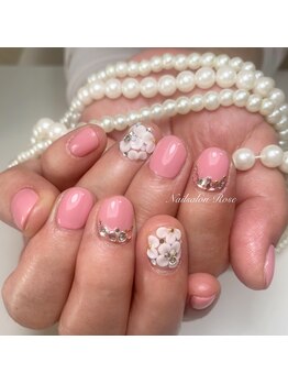 ネイルサロン ローズ(Rose)/3Dフラワー