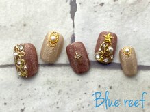 ネイルアンドまつげエクステ ブルーリーフ 四谷三丁目店(Blue Reef)/X'masネイル