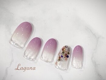 ラグウナ(Laguna)/パープルグラデーション