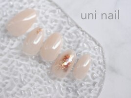 シンプルニュアンスネイル