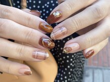 ネイルアルケー(Nail ARCHE)/チェックネイル