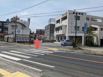 リガク(RIGAKU)/無料専用駐車場へのアクセス経路