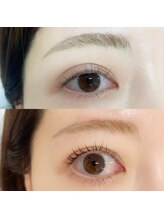 アイラッシュサロン フルール(eyelash salon FLEUR)/まつ毛パーマ&眉毛カラー同時に