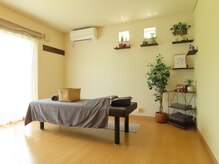 日当たりのいい店内です。