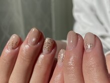 アメリアンドカシェット(Amelie&Cachette)/ブライダルネイル：maika