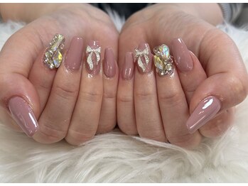 キラキラワンカラー