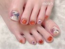 春夏フット　フラワー
