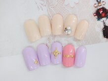 ネイルサロンセレーネ(Selene)/ちび爪でもシンプルデザインを◎